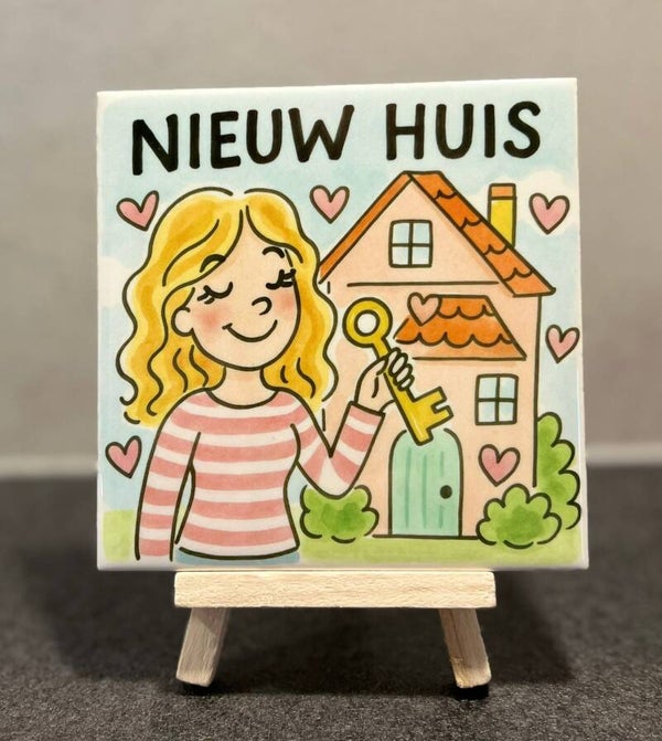 Nieuw huis vrouw