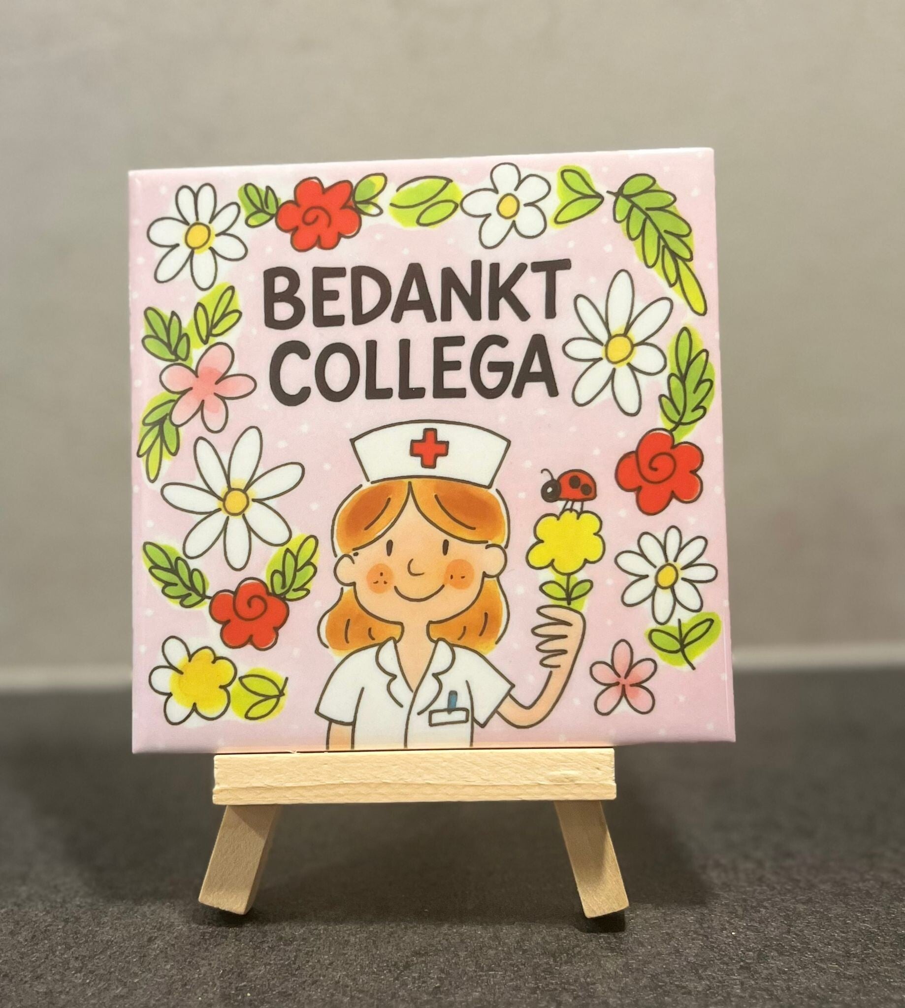 Bedankt collega