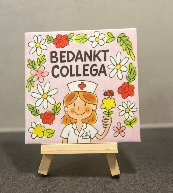 Bedankt collega
