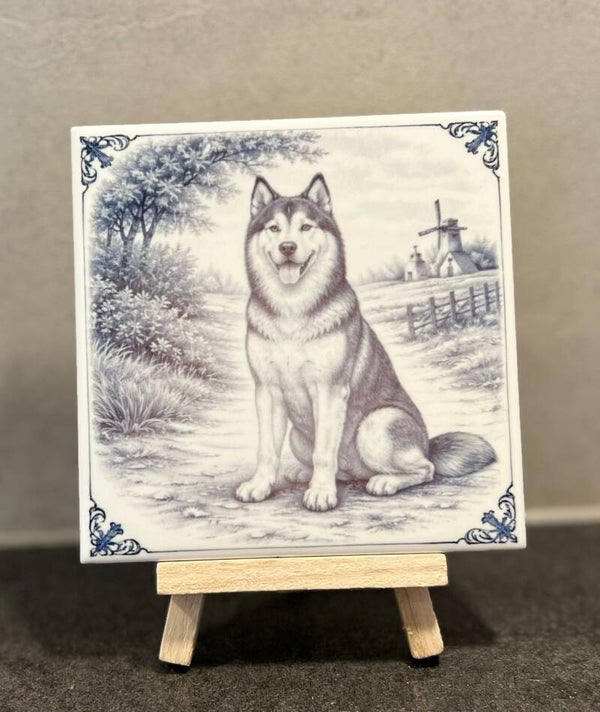 Husky Delftsblauw