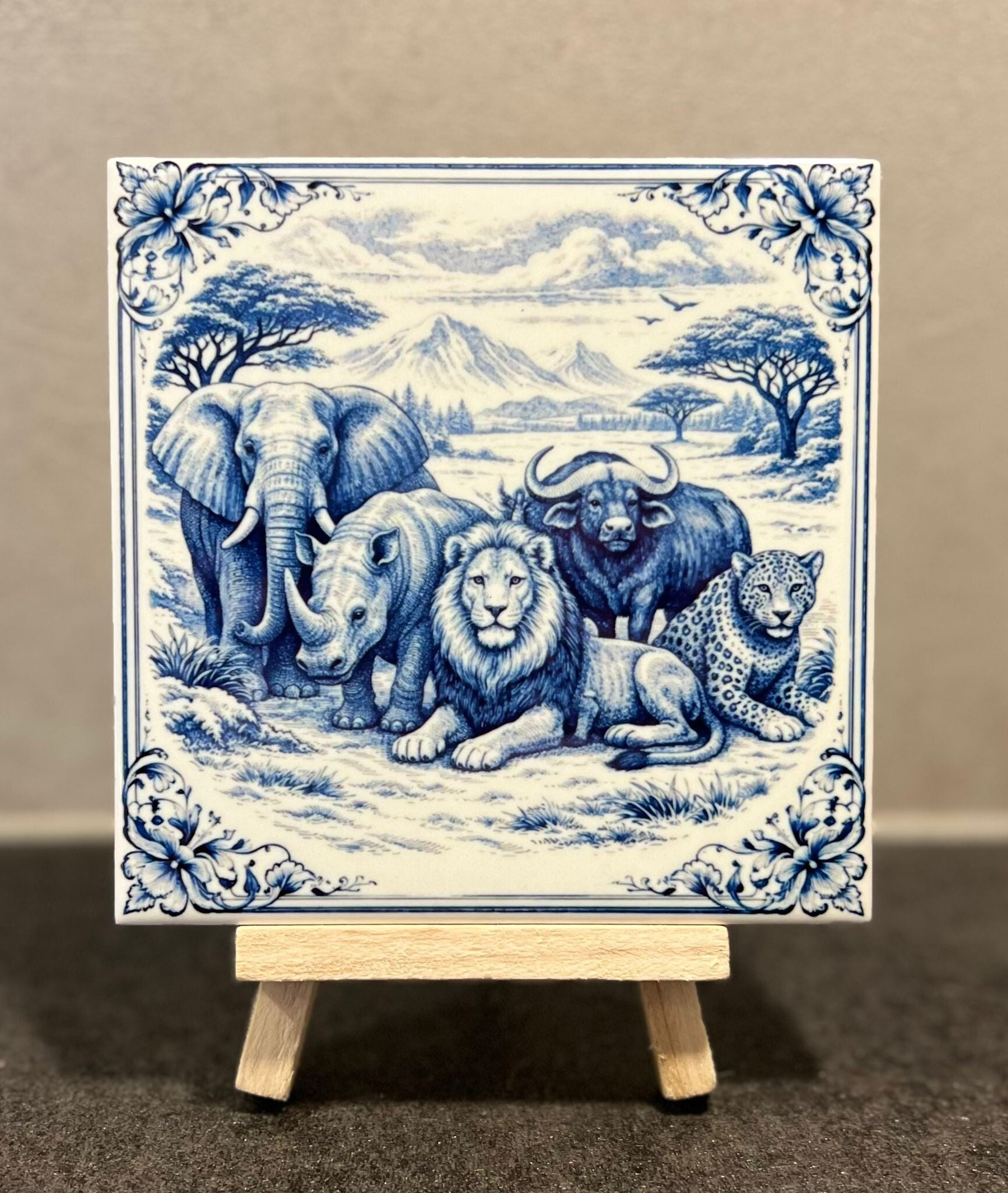Big five Delftsblauw