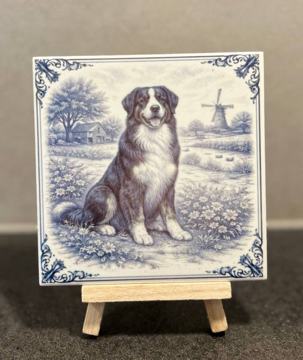 Berner Sennen Delftsblauw