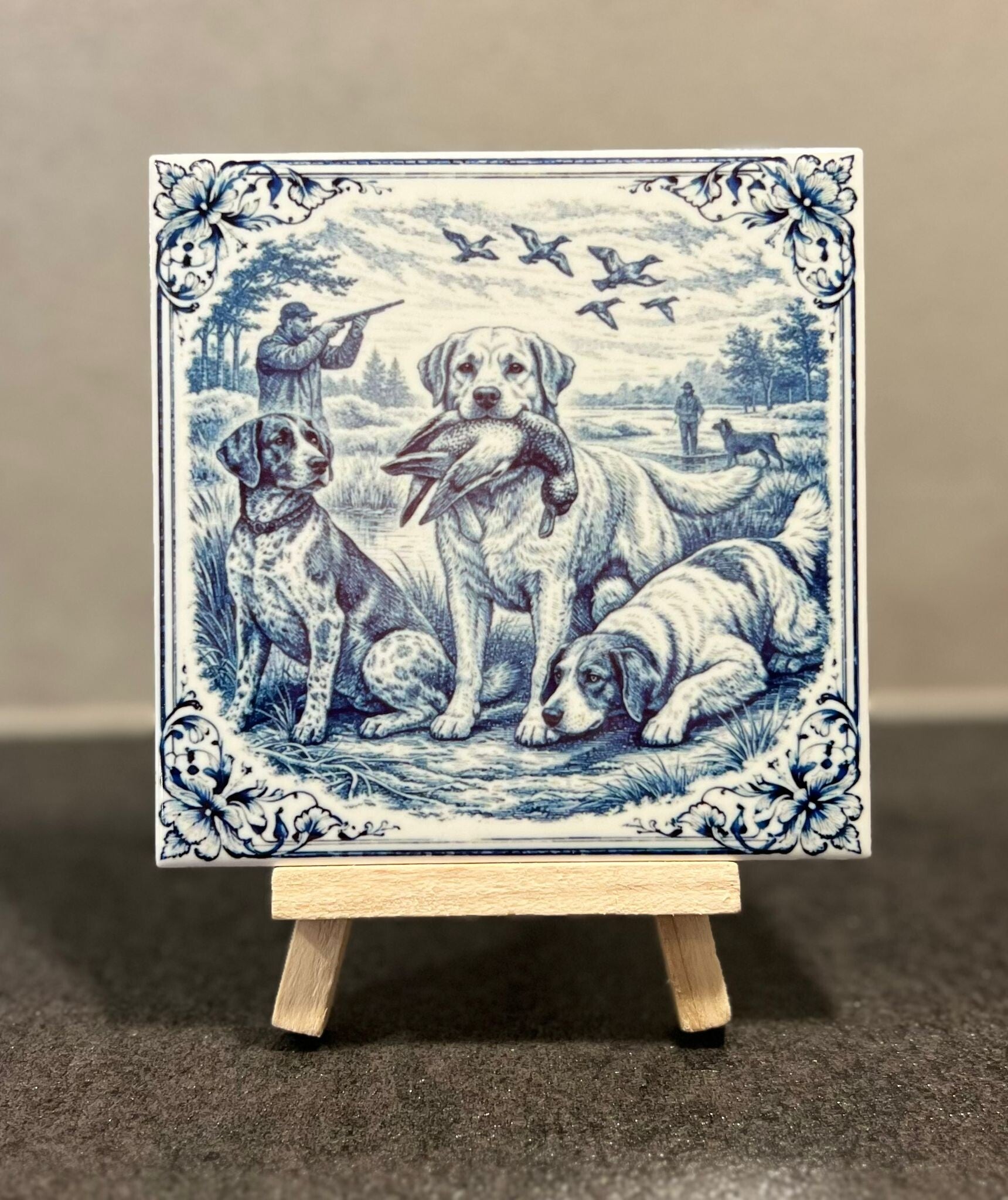 Jachthonden Delftsblauw