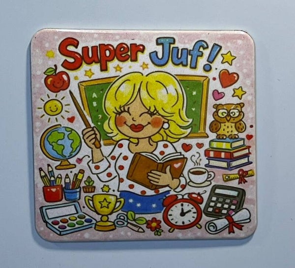 Magneet super juf