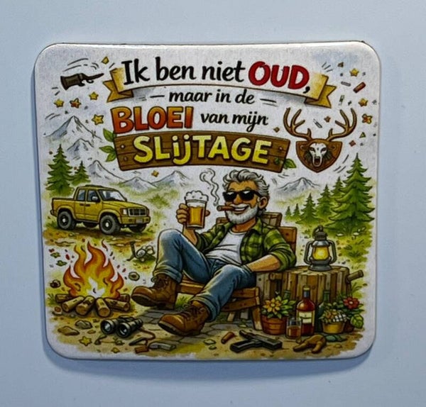 Magneet slijtage man