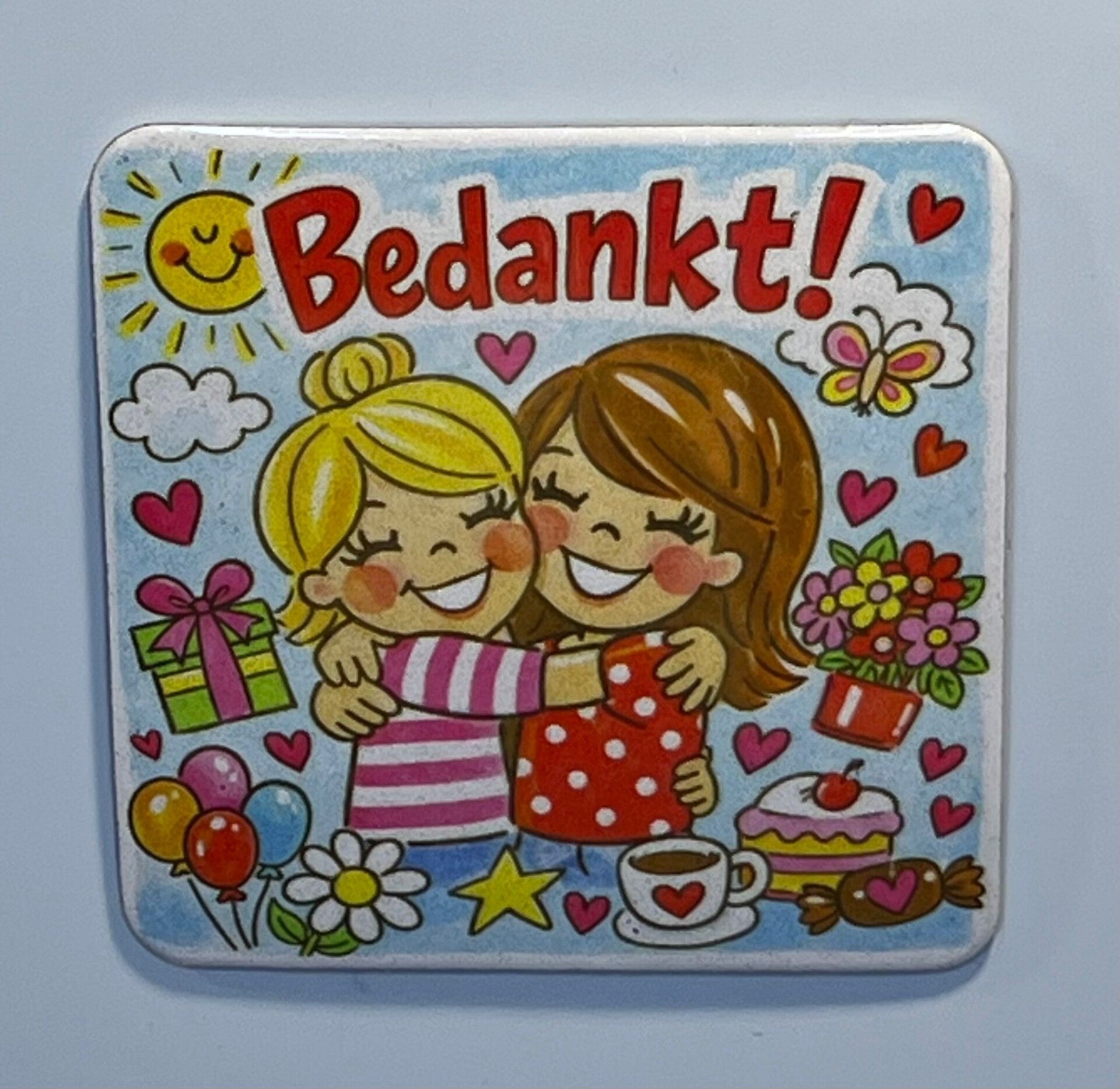 Magneet bedankt