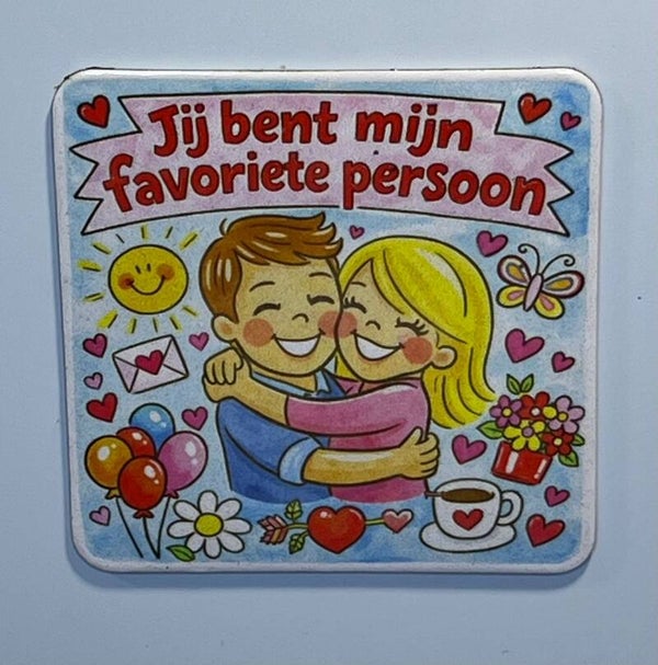 Magneet favoriete persoon