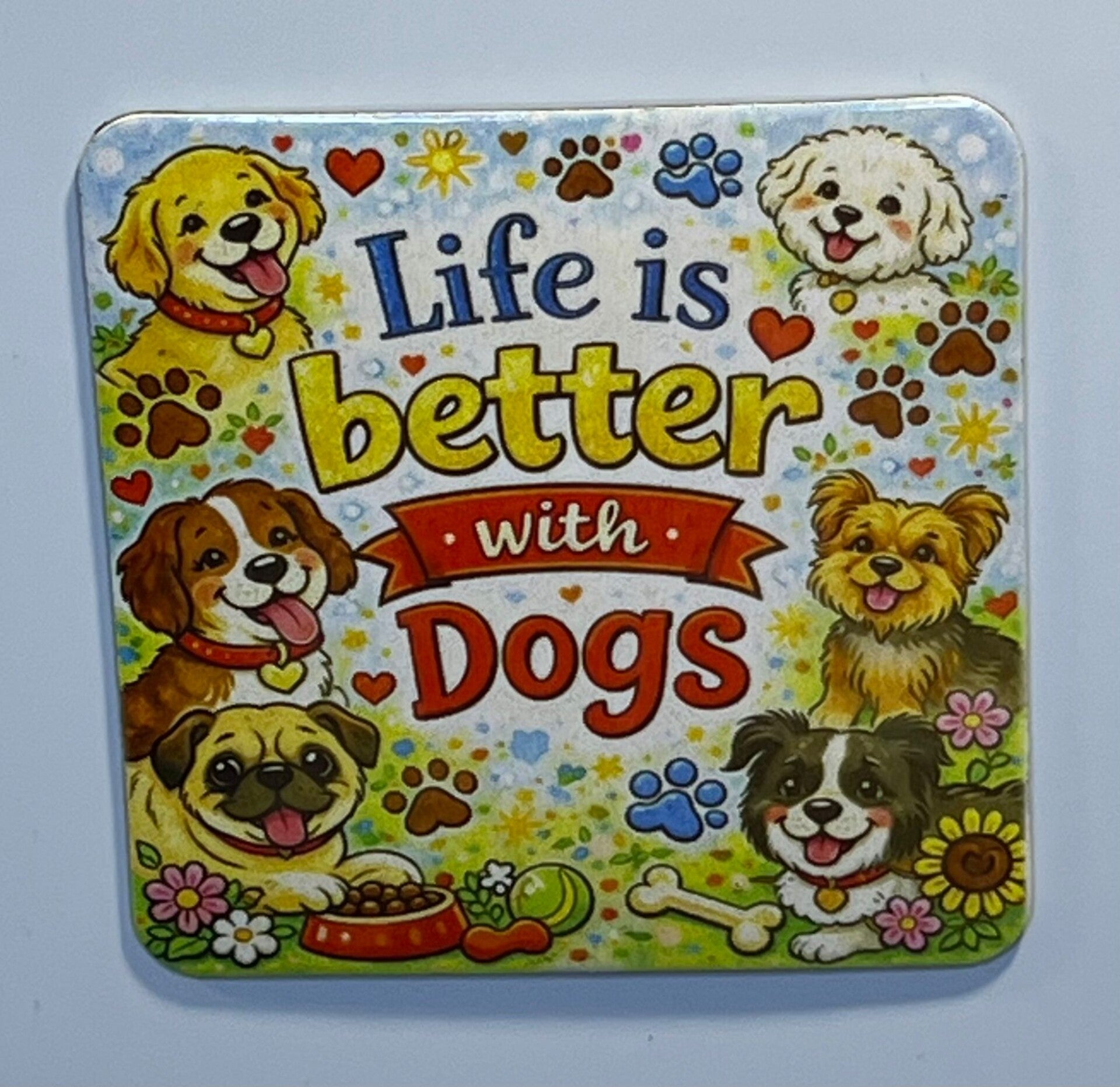 Magneet life is better with dogs