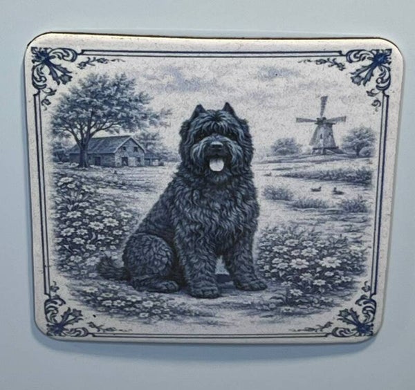 Magneet boevier delfts blauw