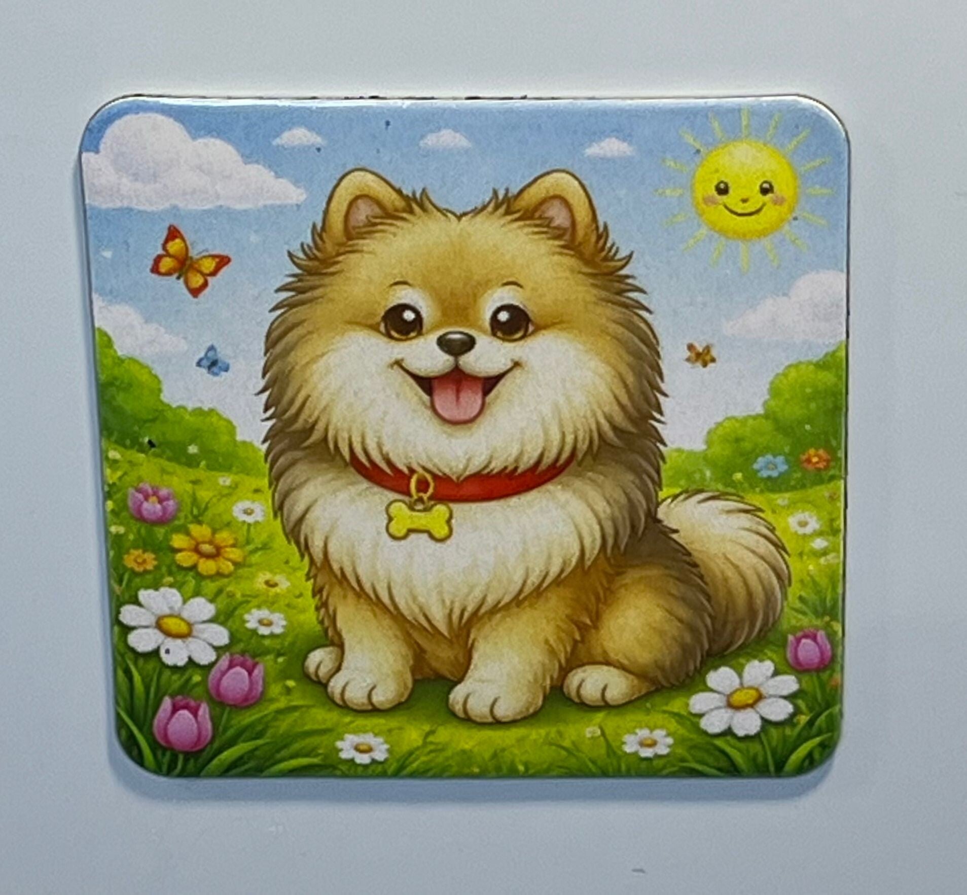 Magneet keeshondje