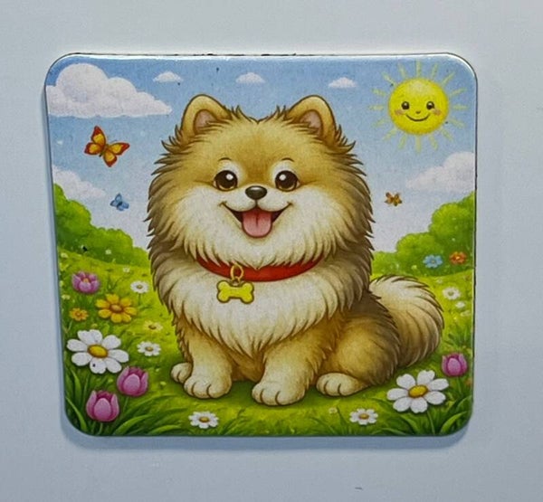 Magneet keeshondje