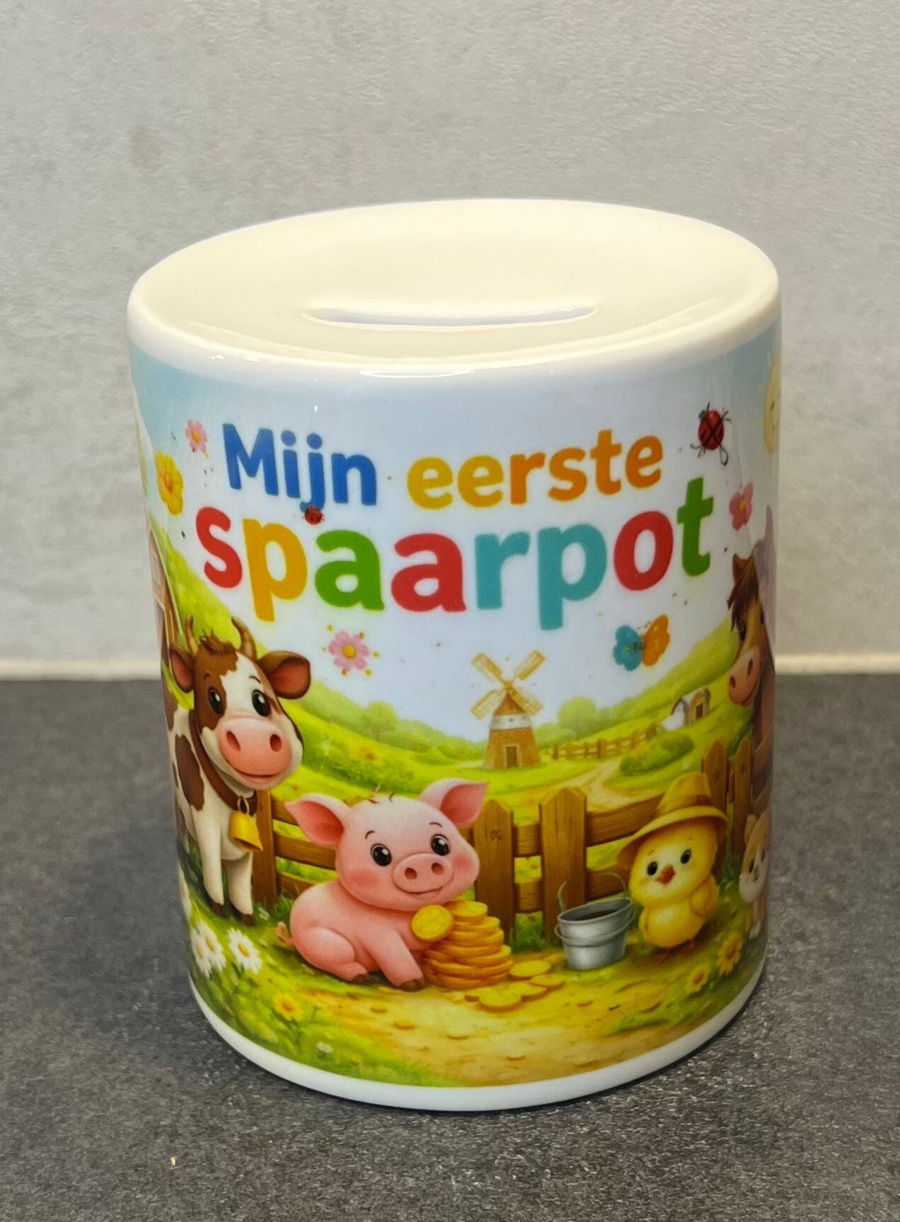 Spaarpot boerderij, mijn eerste spaarpot