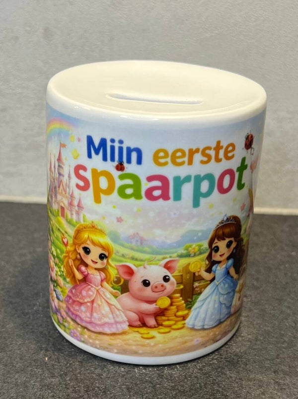 Spaarpot prinsessen, mijn eerste spaarpot