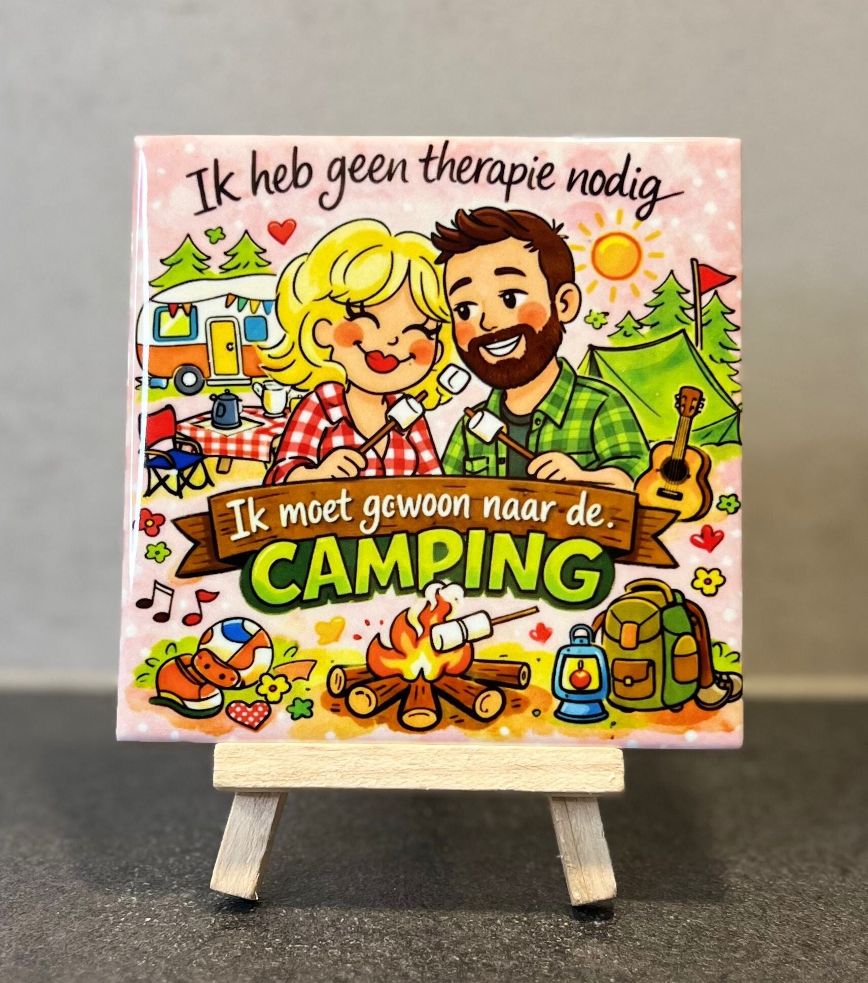 camping man + vrouw