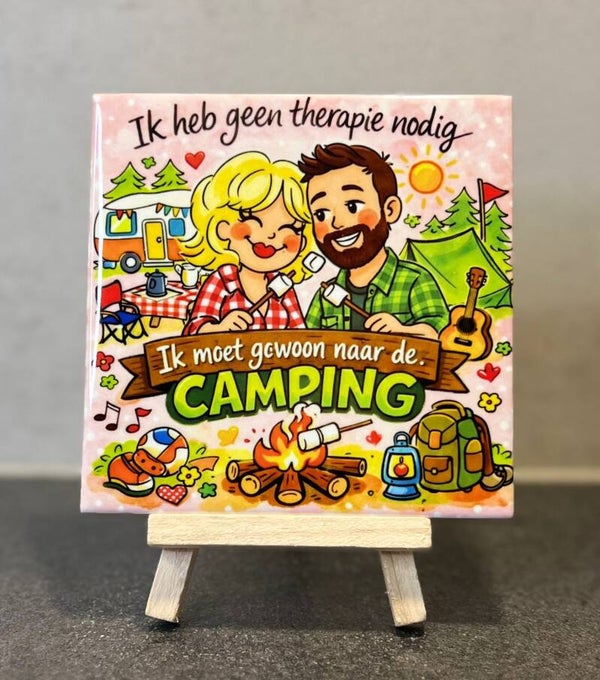 camping man + vrouw