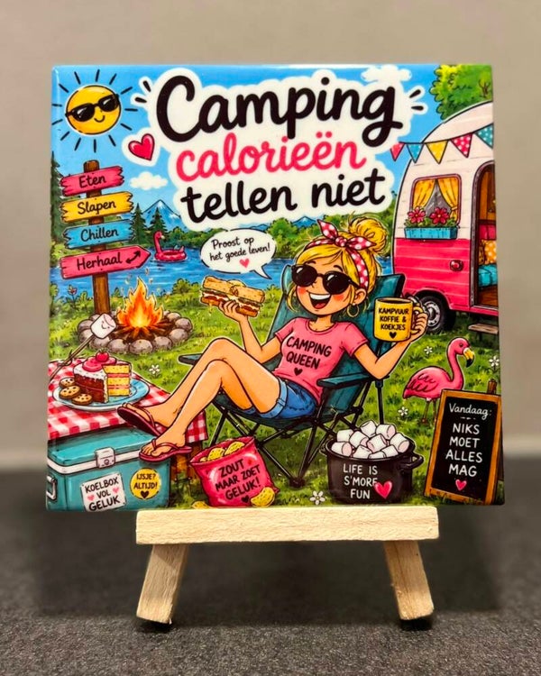 campingcalorieën tellen niet