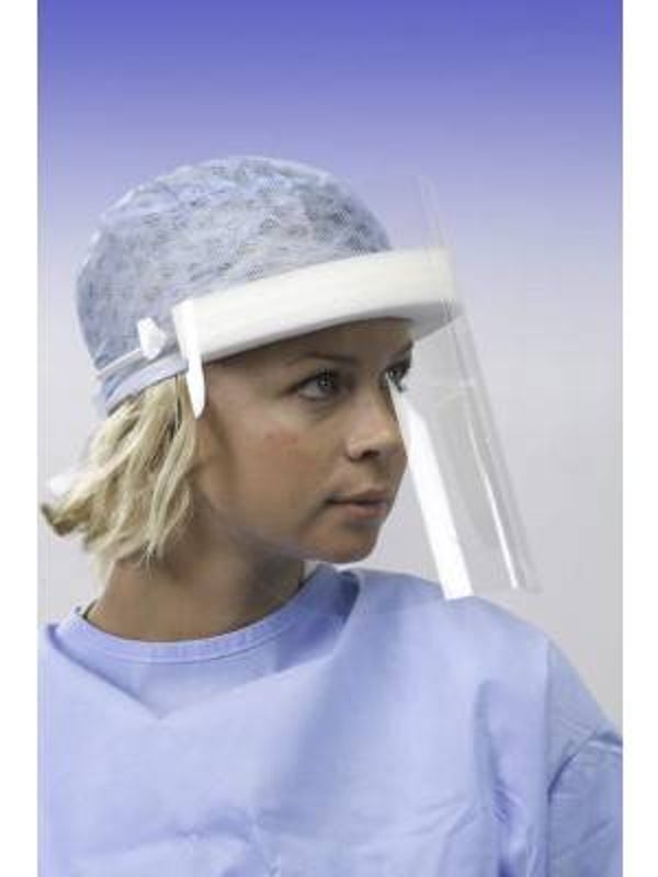 10.M0200 PROTECTIVE ANTI-FOG FACESHIELD (12 st