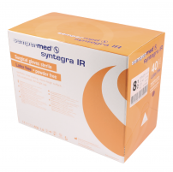 009857 SEMPERMED SYNTEGRA IR HANDSCHOENEN POEDERVRIJ NON-LATEX STERIEL MAAT 7.5 (40pr)