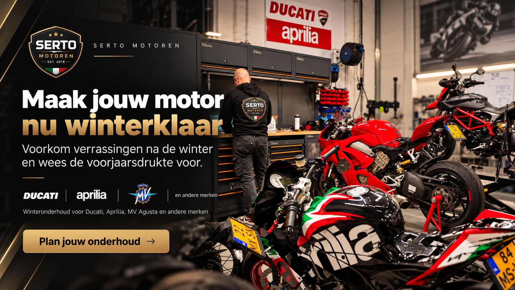 Maak motor winterklaar
