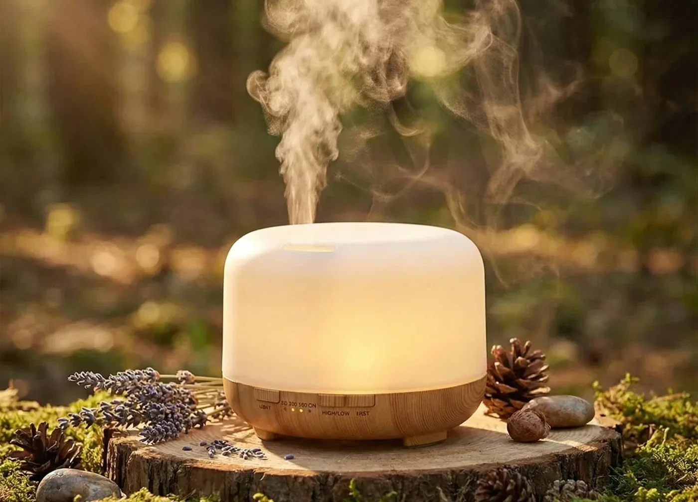 Diffusore Ultrasuoni Wood 500 ml