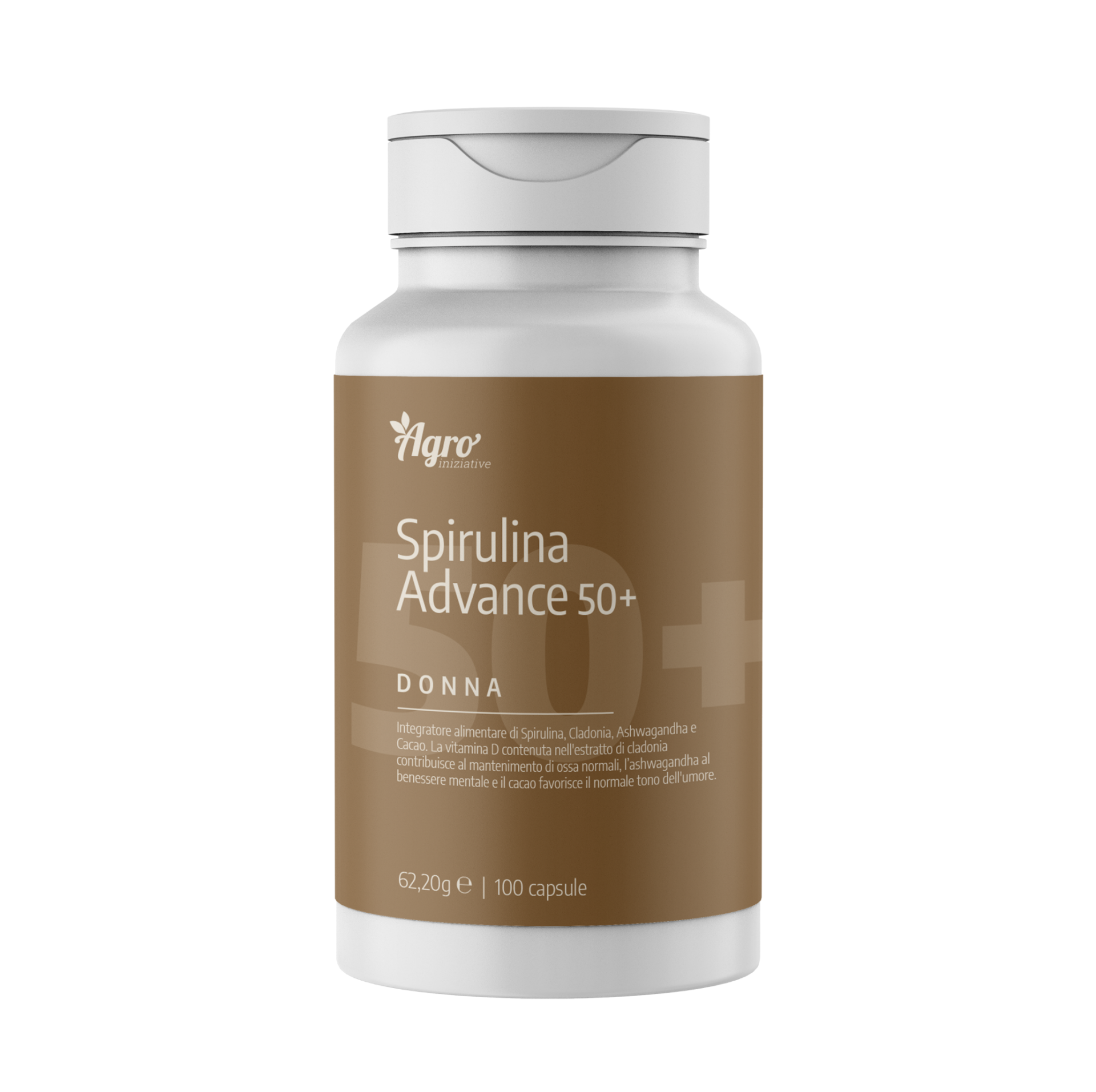 Spirulina Advance 50+ Donna 100 Cps