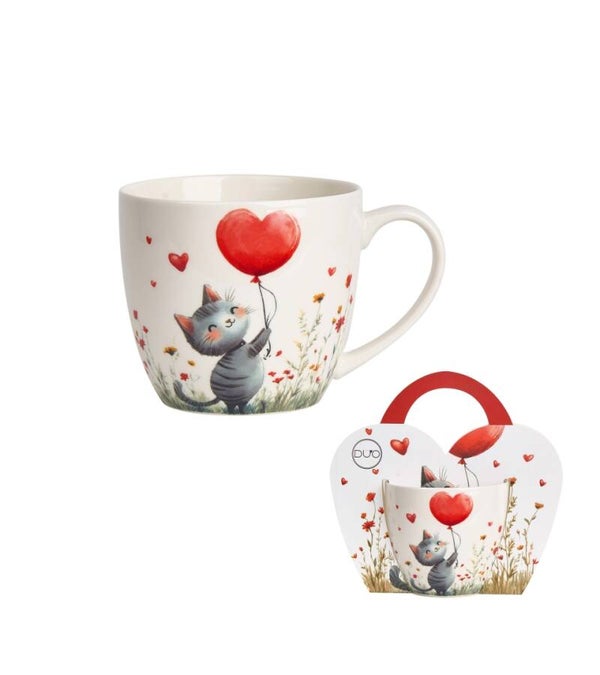 Gatto con Palloncino Tazza 460 ml
