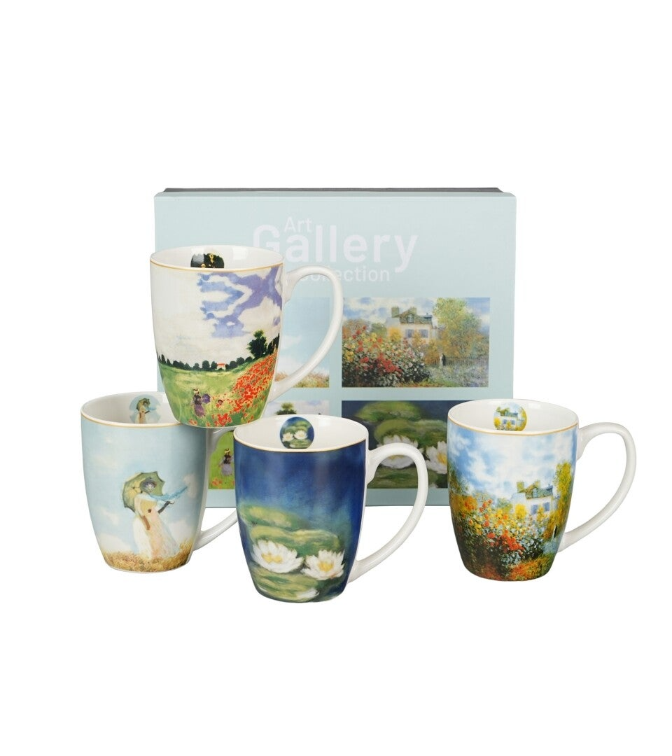 Set 4 Tazze Claude Monet