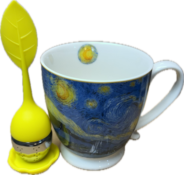 Filtro in acciaio per Tè Infusi e Tisane Giallo