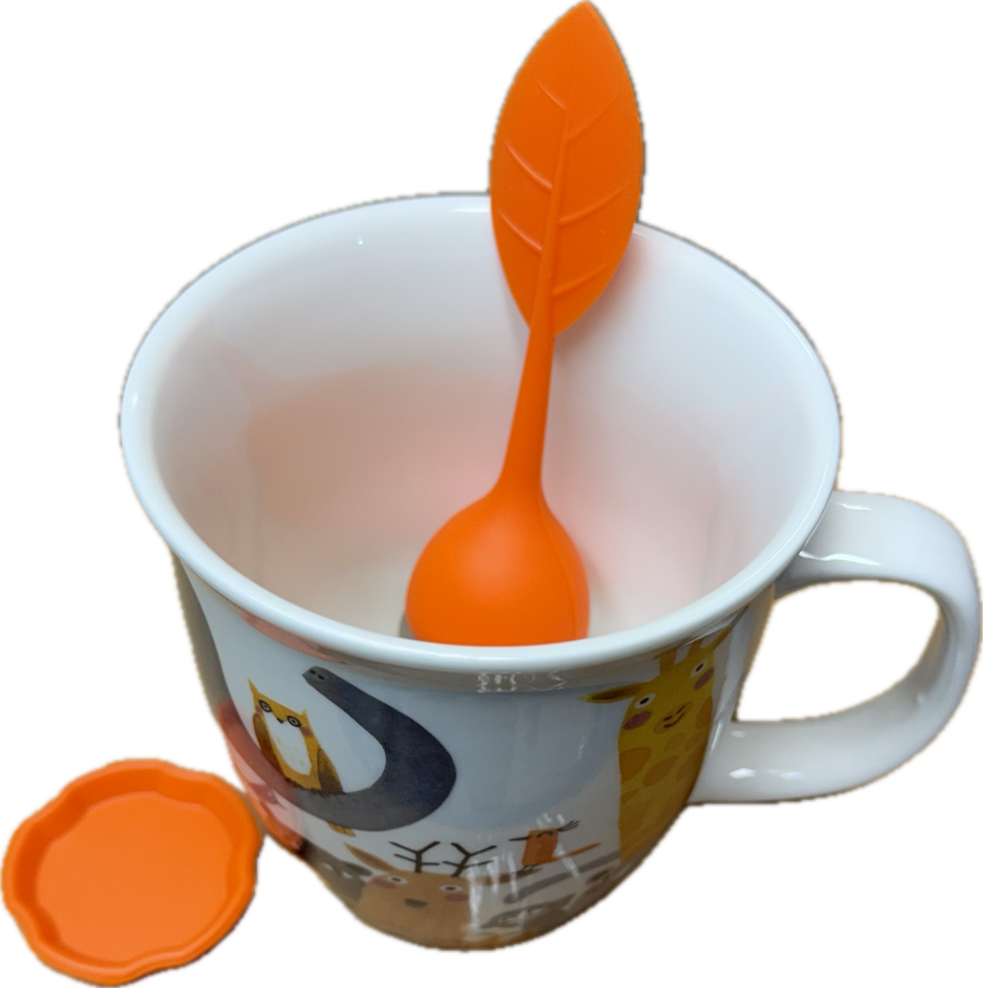 Filtro in acciaio per Tè Infusi e Tisane Arancio