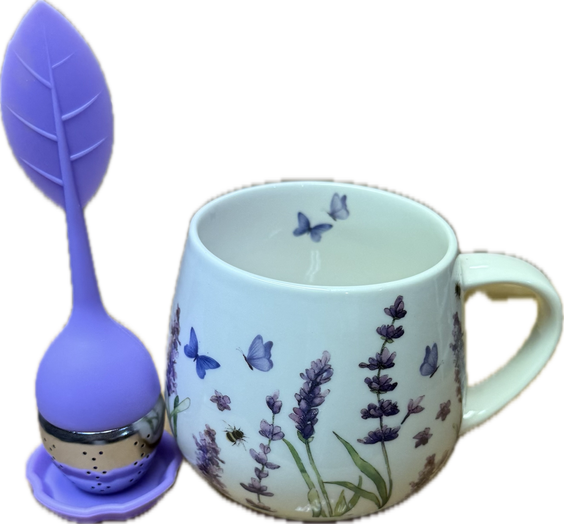 Filtro in acciaio per Tè Infusi e Tisane Viola
