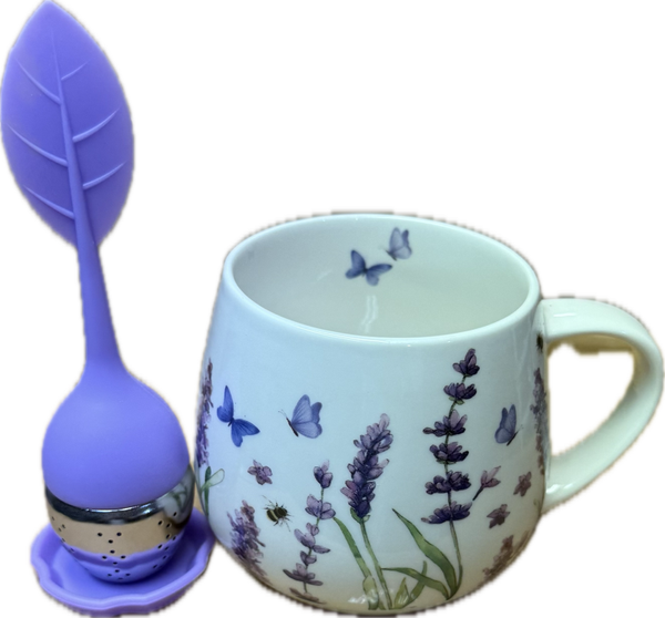 Filtro in acciaio per Tè Infusi e Tisane Viola