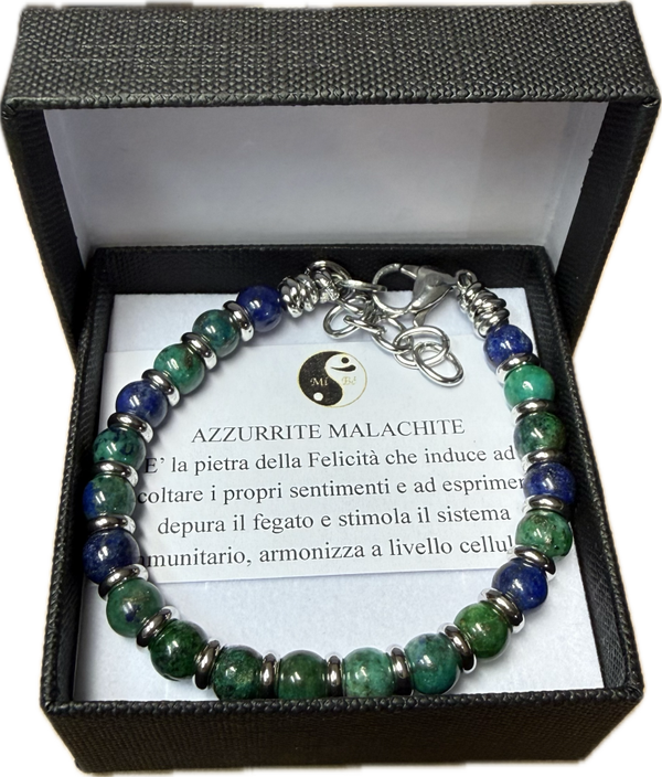 Azzurrite Malachite con Rondella