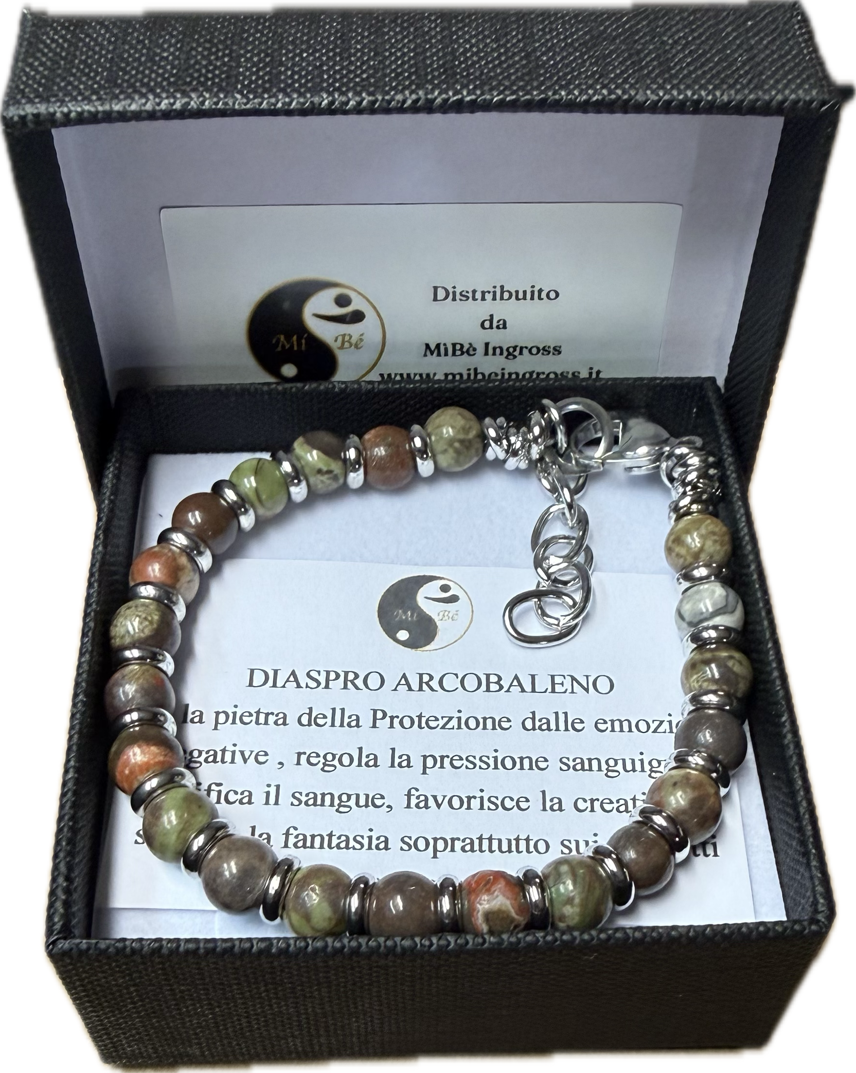 Diaspro Arcobaleno con Rondella