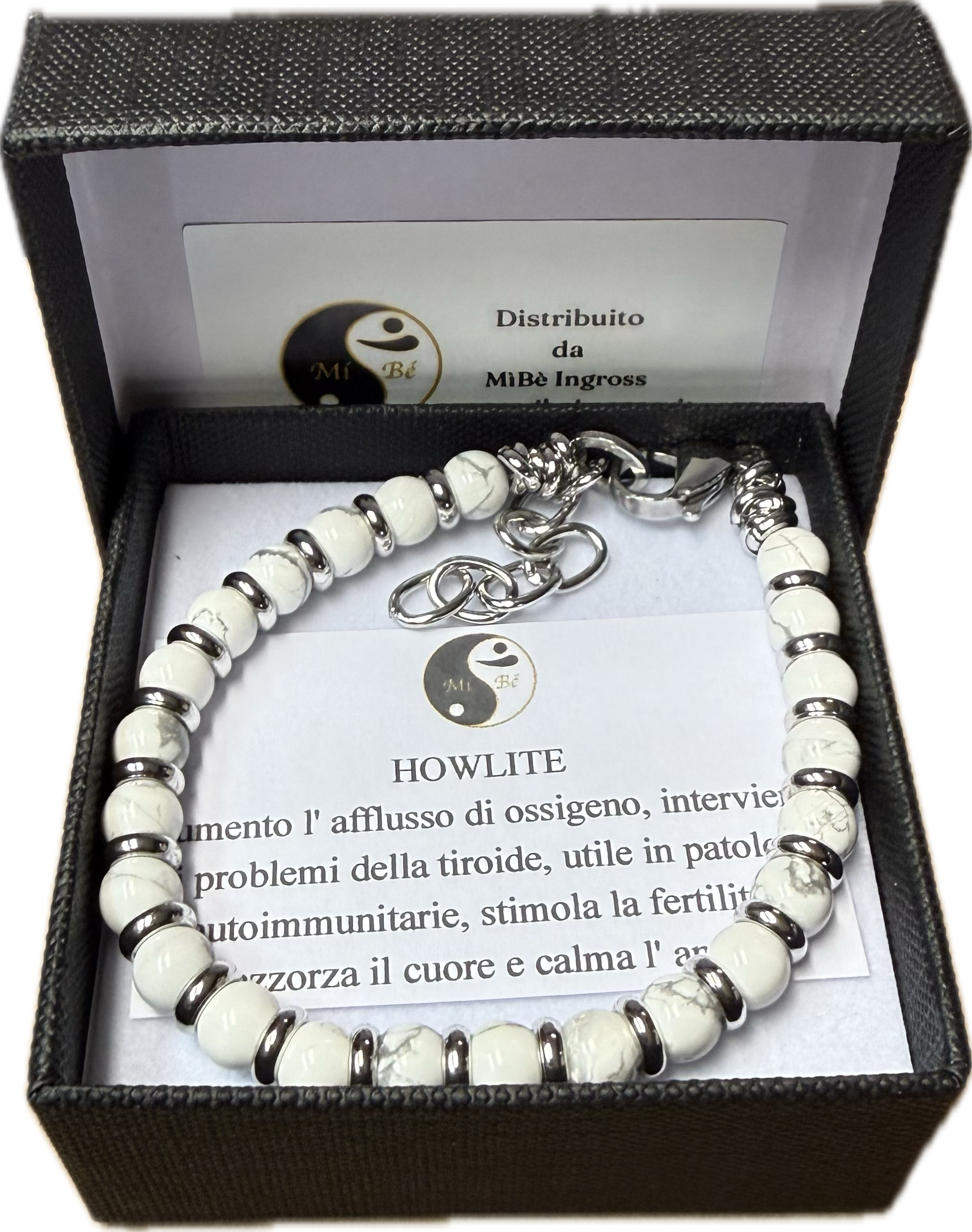 Howlite con Rondella