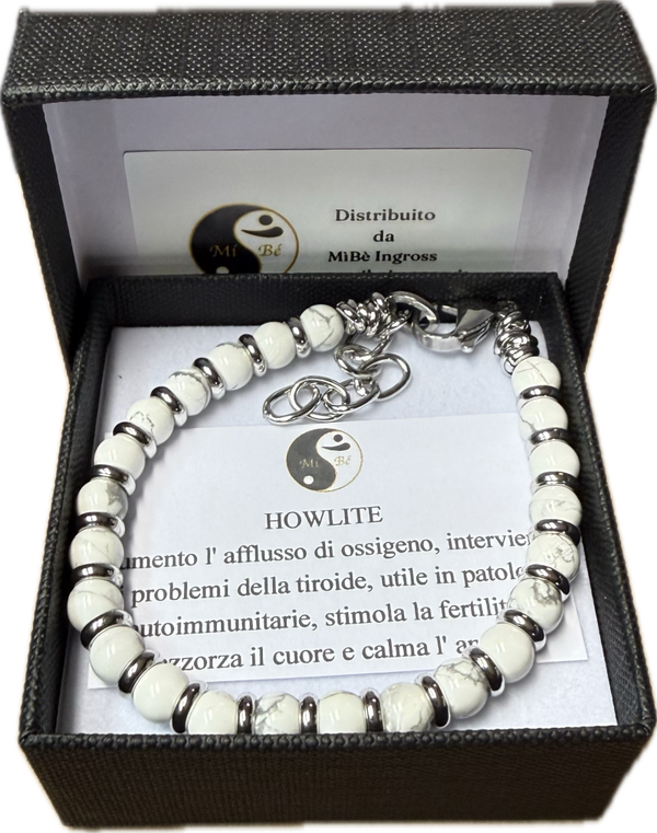 Howlite con Rondella
