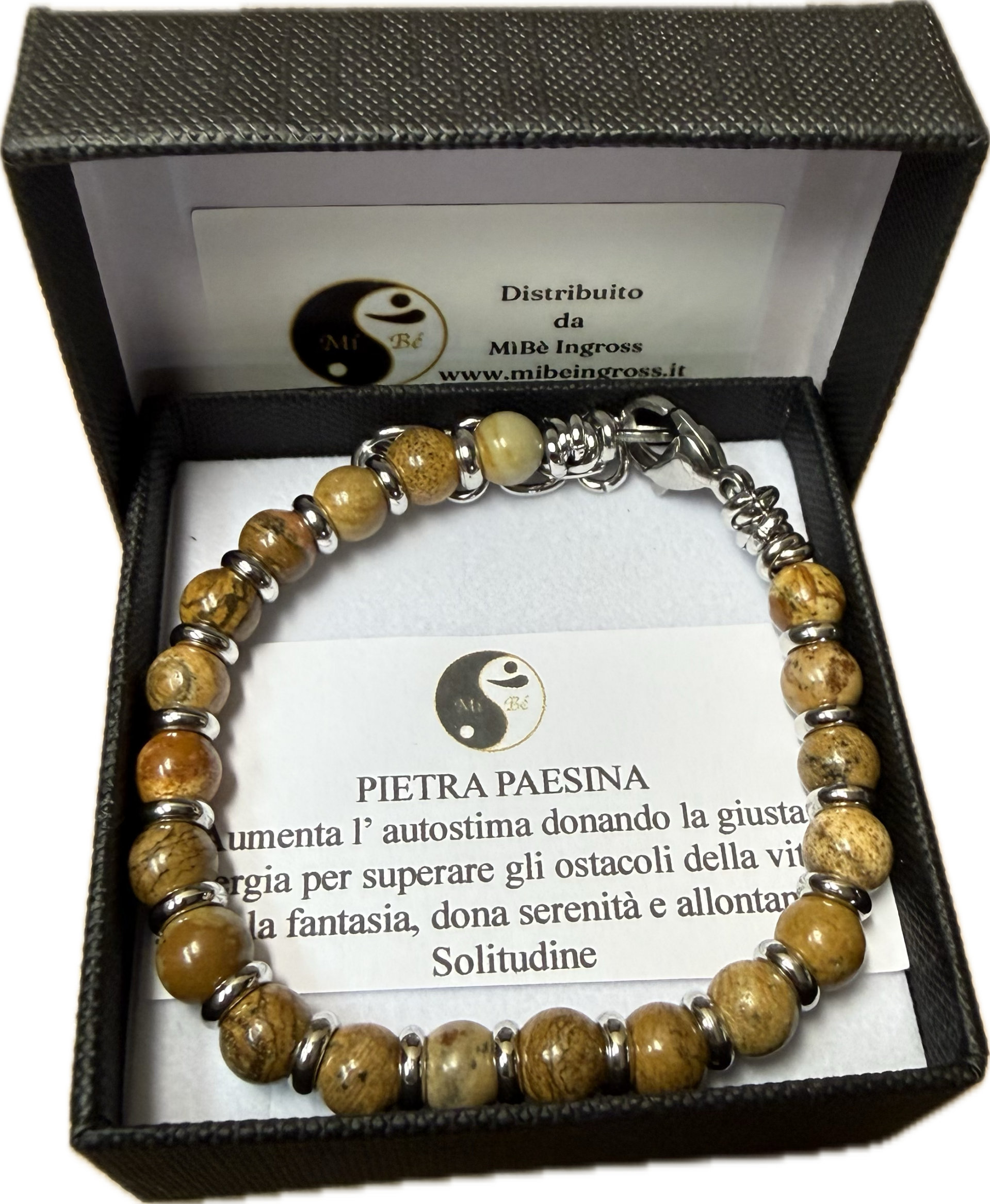 Pietra Paesina con Rondella