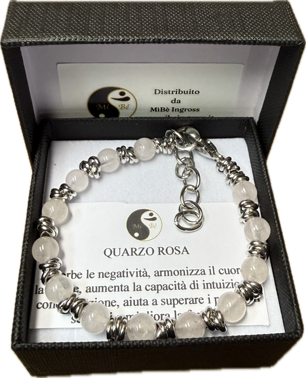Quarzo Rosa con Nodini