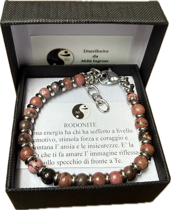 Rodonite con Rondella