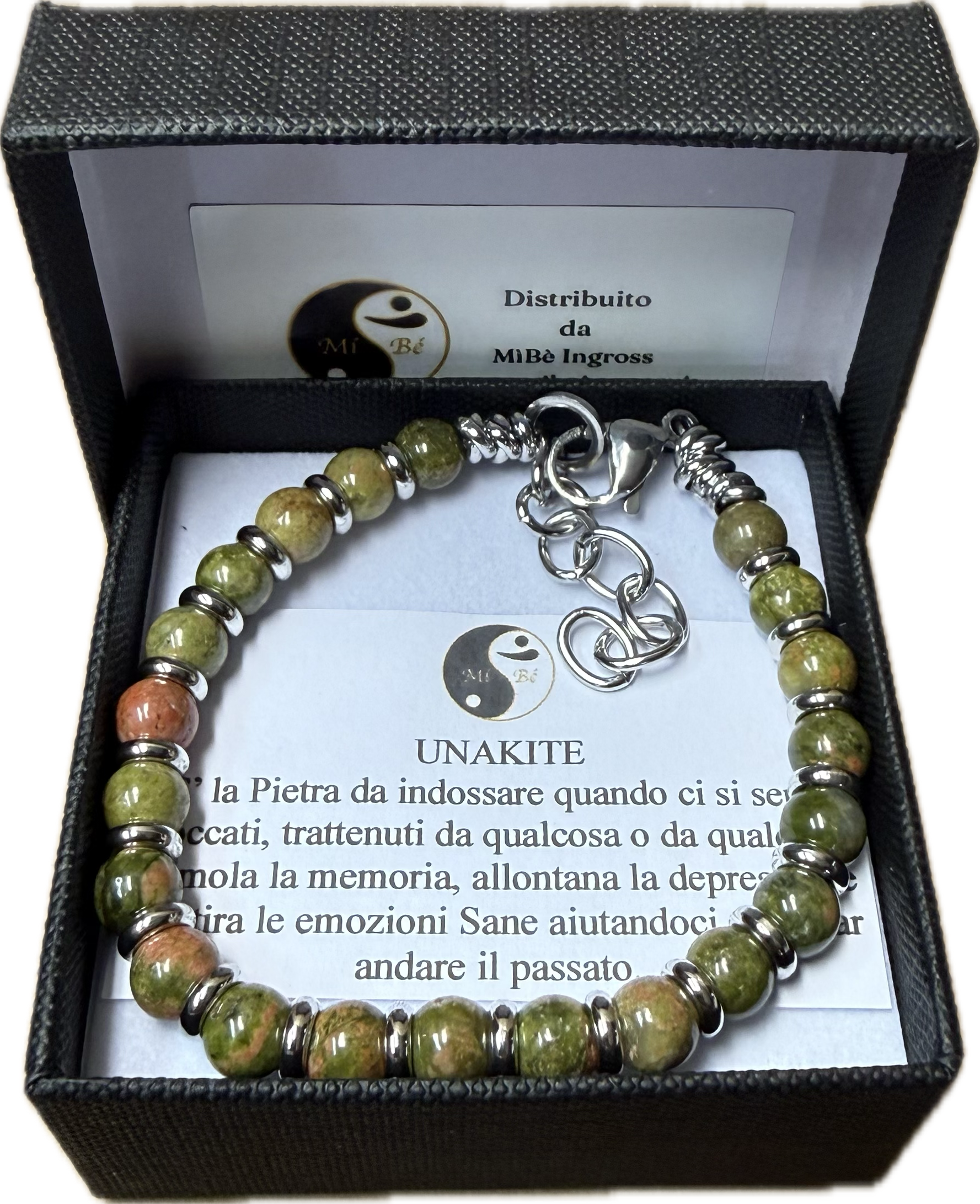 Unakite con Rondella