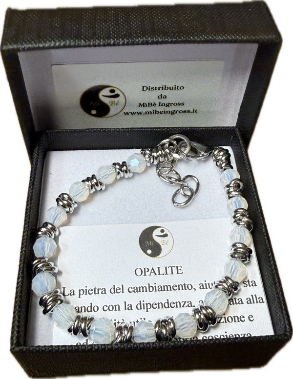 Opalite Sfacettata con Nodini