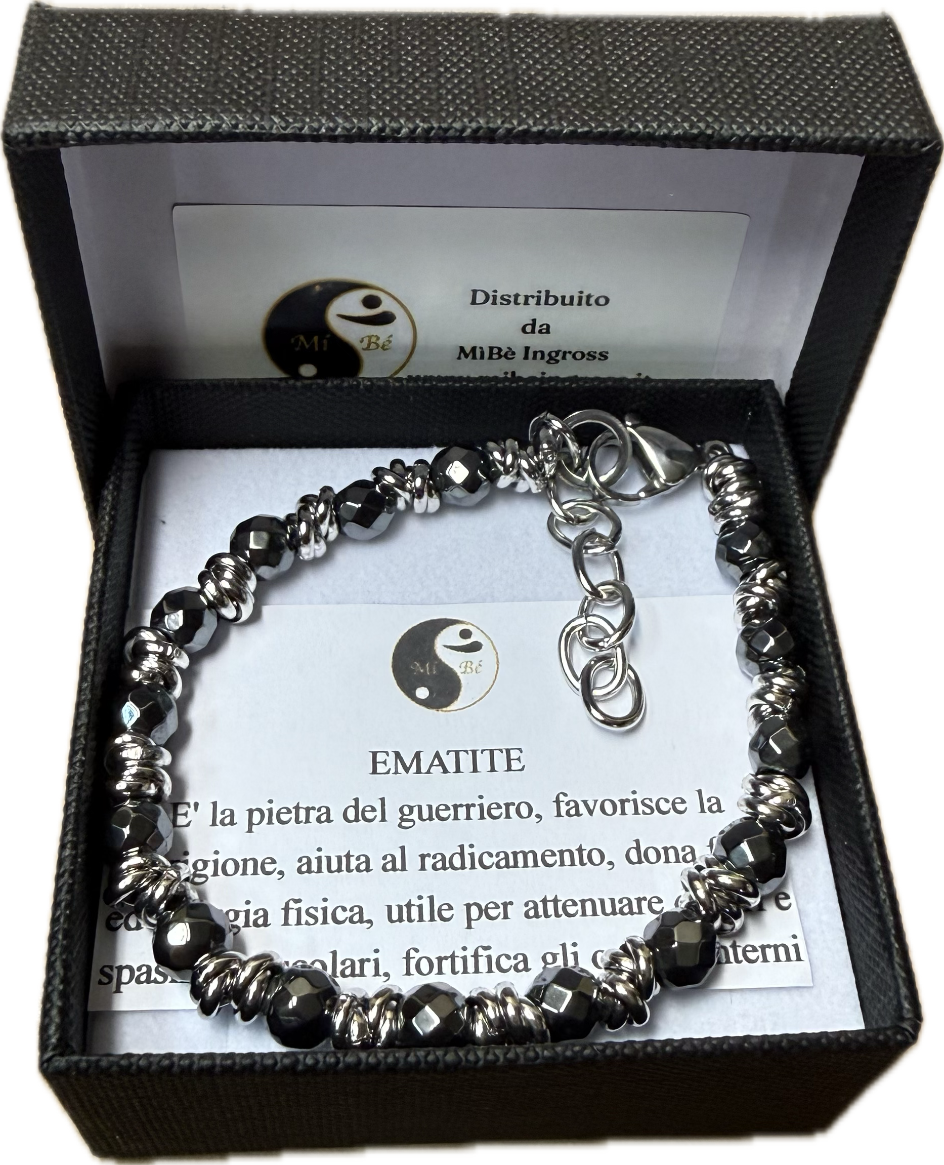 Ematite Sfacettata con Nodini