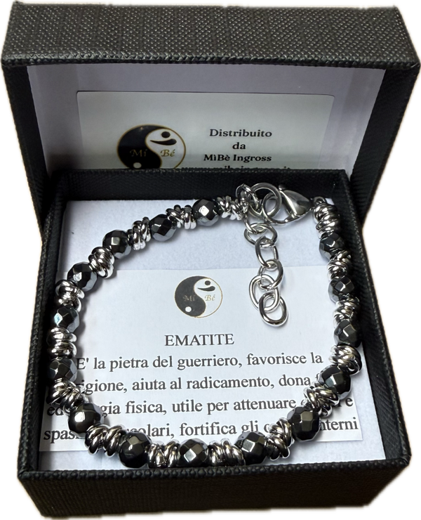 Ematite Sfacettata con Nodini