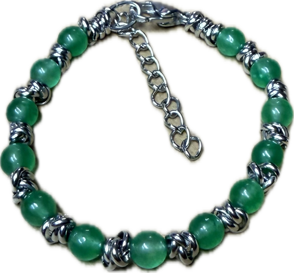 Berillo Verde Smeraldo con Nodini
