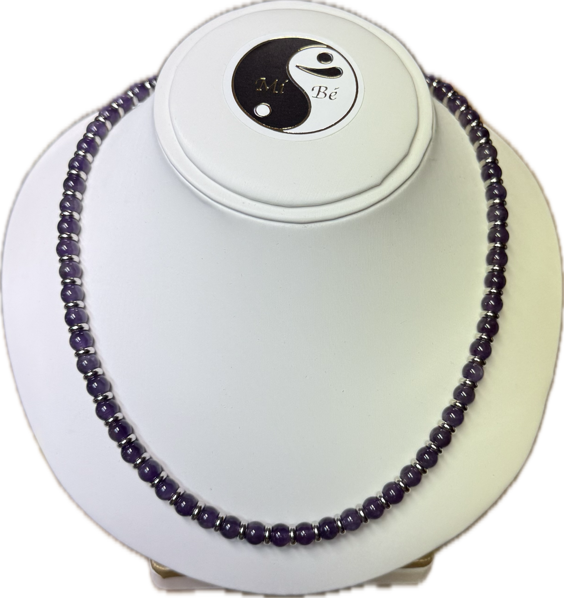 Collana Ametista con Rondella