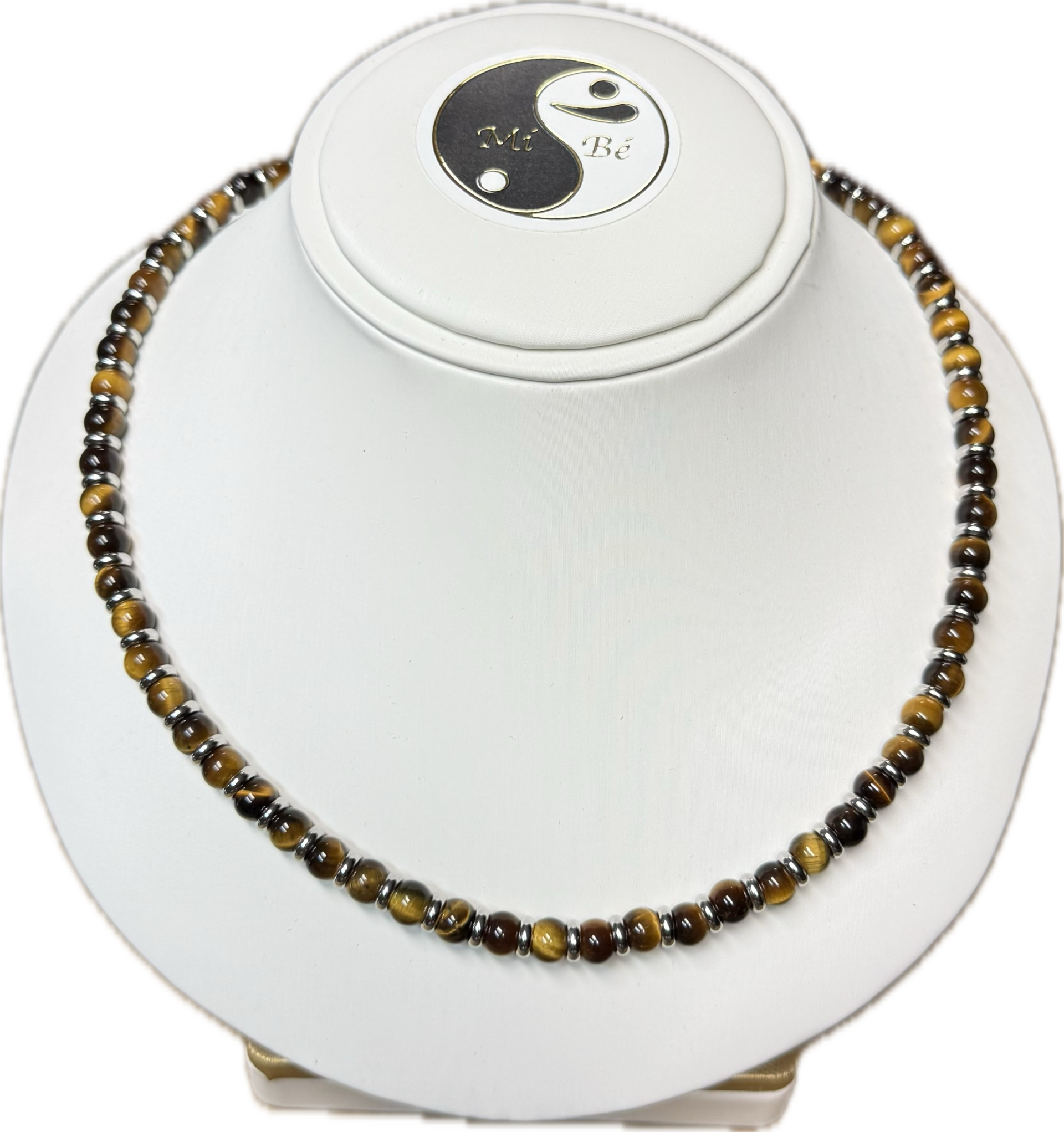 Collana Occhio di Tigre con Rondella