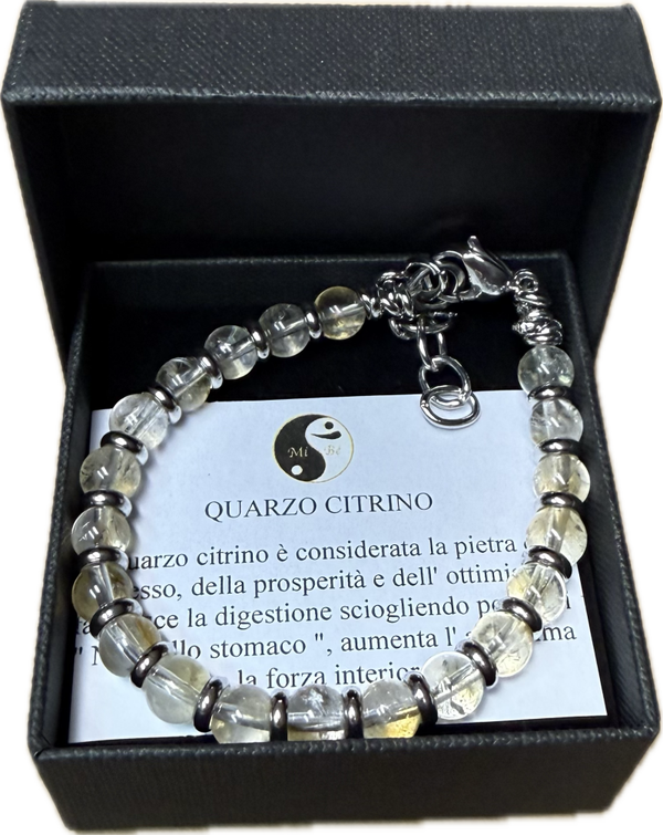Quarzo Citrino con Rondella