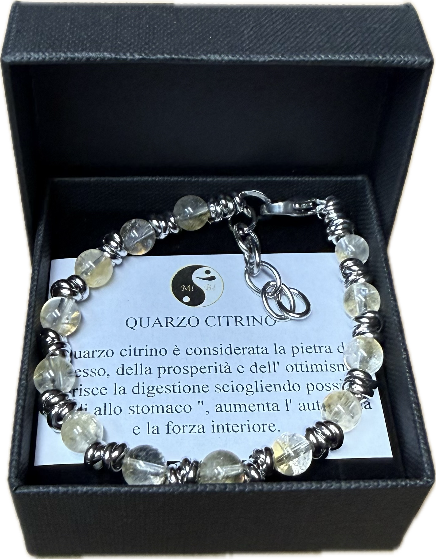 Quarzo Citrino con Nodini