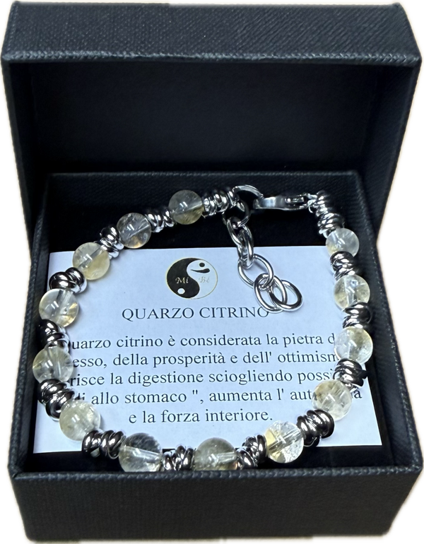 Quarzo Citrino con Nodini