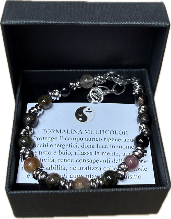 Tormalina Multicolor con Nodini