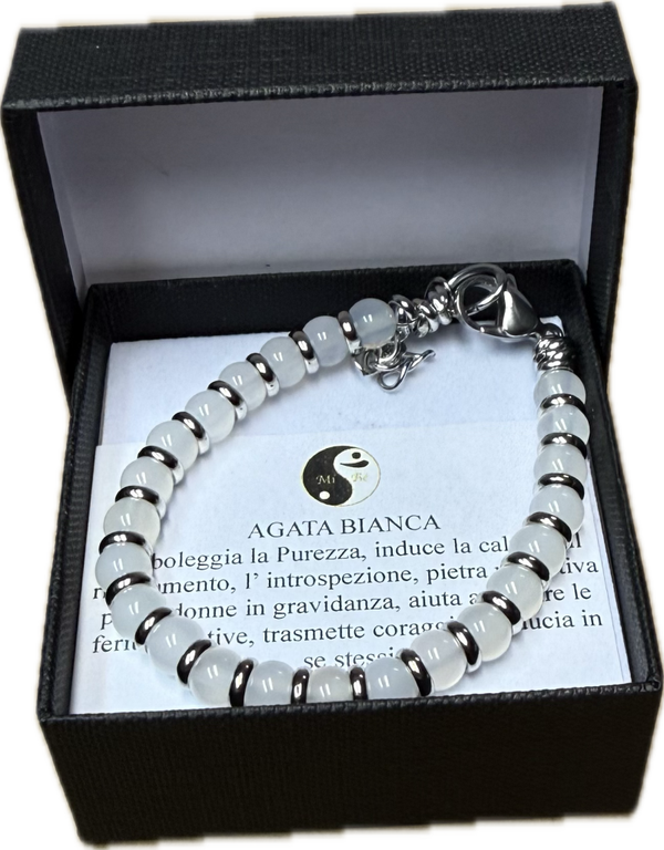 Agata Bianca con Rondella